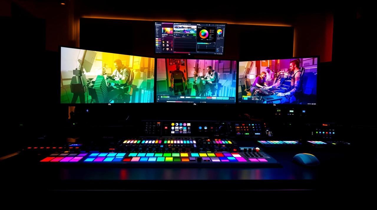 后期机房全面升级为4K HDR实时调色流程