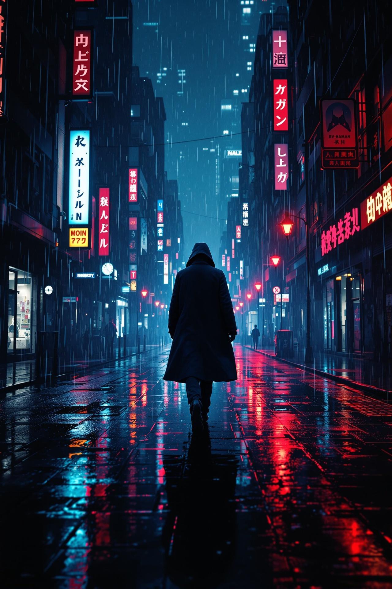 窝窝午夜影院作品《霓虹深处》主海报